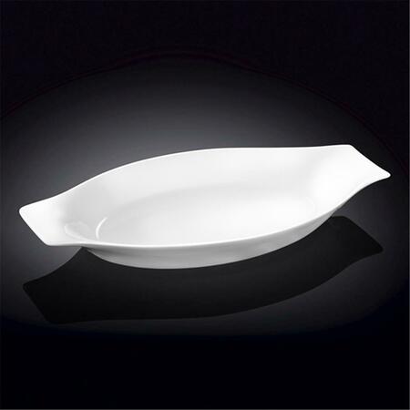 WILMAX 997012 12 in. Baking Dish, White, 24PK WL-997012 / A